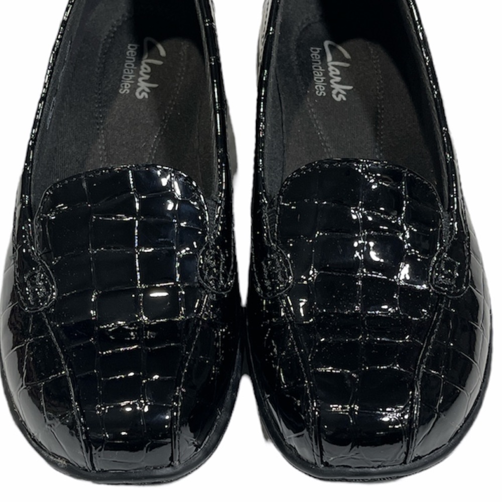 Clarks Collection Leather Slip-on Loafers - Bayou  6M  0488 - Picture 13 of 14